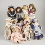 1745 4078 Porslinsdockor